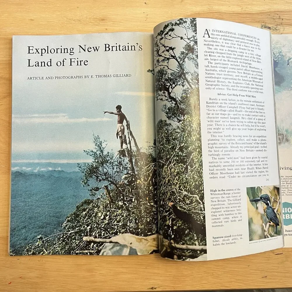 Vintage National Geographic February 1961 Texas Haiti Photosynthesis Coke Ad